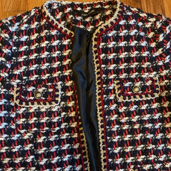 Zara Tweed Blazer - Picture 4 of 9